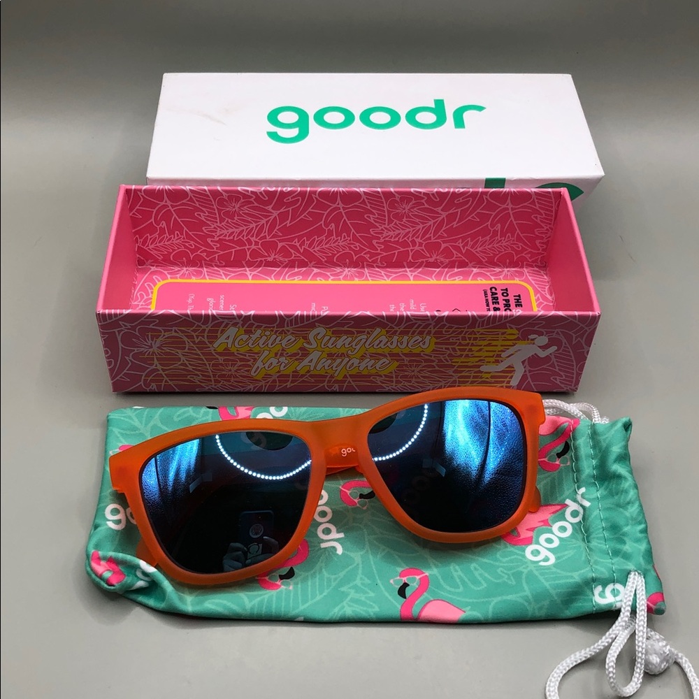 Goodr Donkey Goggles Polarized Sunglasses, Medium Sized UNISEX No Slip